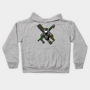 Aliens - Skull and Cross Guns Kids Hoodie